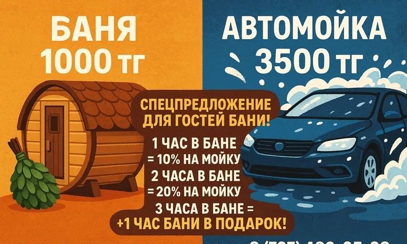 Баня Уральск 3+1
