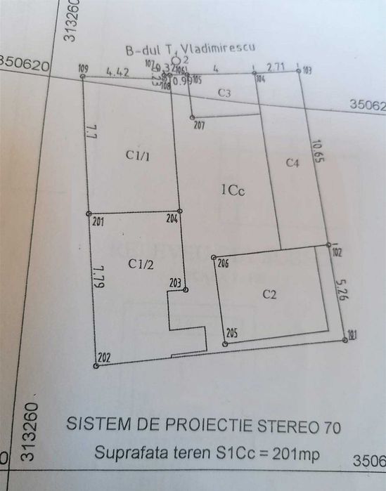 Teren cu construcții – ideal pentru investiție, Tudor Vladimirescu