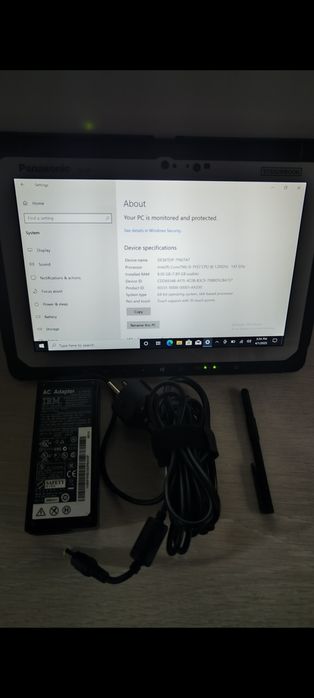 Tableta Militara Diagnoza Auto, CF20 Panasonic 8/256Gb Windows+Android
