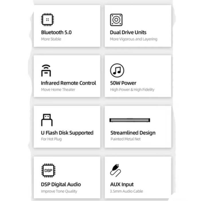 Звуковая панель домашнего кинотеатра Awei Y999