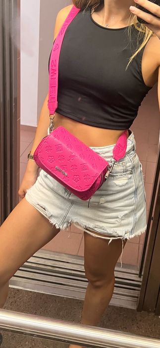 Чанта в розов цвят