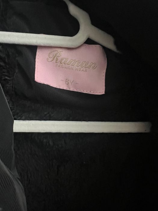 Geaca fete imblanita 6 ani