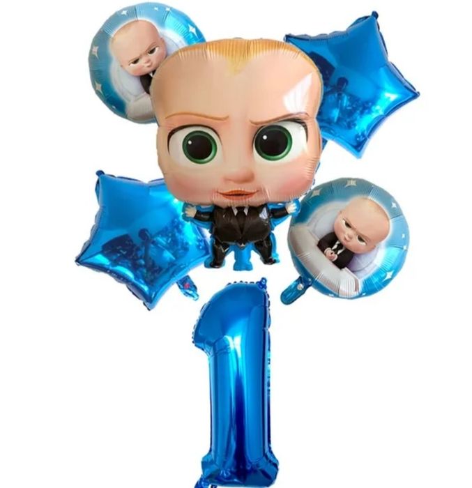 Парти сет Baby Boss, Първо зъбче,  бебе,мече  и Кръщене