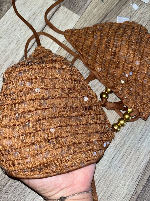 Costum de baie cu paiete