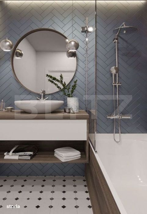 Apartament 3 camere, finisaje premium , terasa 50 mp, Tractorul — fotografia 3