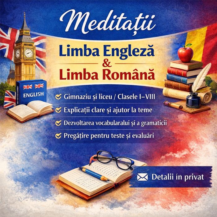 Meditații Limba Engleză & Limba Română