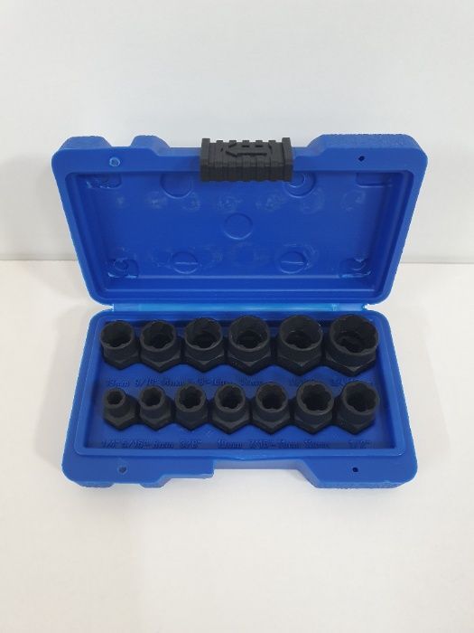 Trusa tubulare lungi pentru desfacut suruburi prezoane uzate 3/8" 13pc