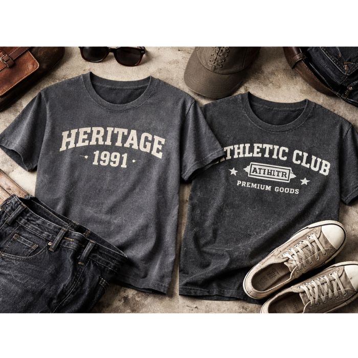 2 мъжки тениски комплект – Oversized | Топ цена!