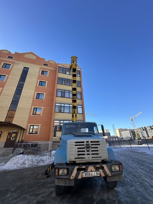 Уборка снега с крыши