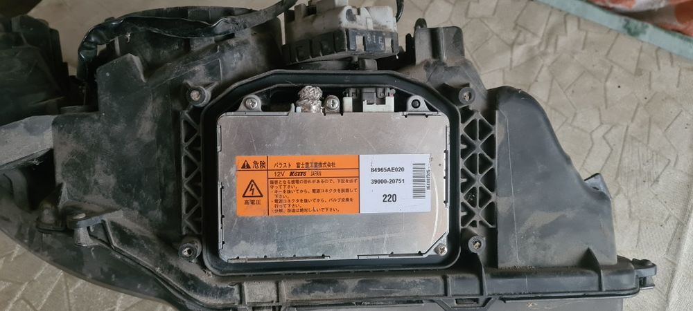 Фара левая на субару легаси bl