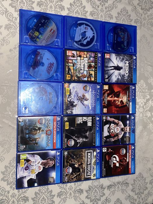 Диски на playstion 4 все рабочие