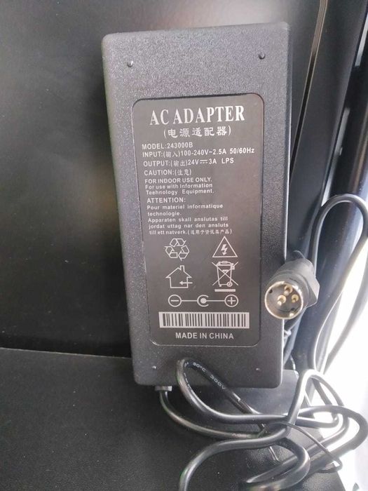 Зарядка,Адаптер  Блок питания на чековый принтер, термо-принтер