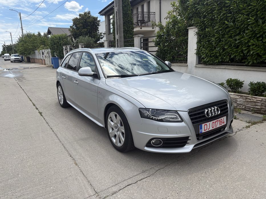 Vand Audi A4. S line-170cp-Euro5-Carte RAR