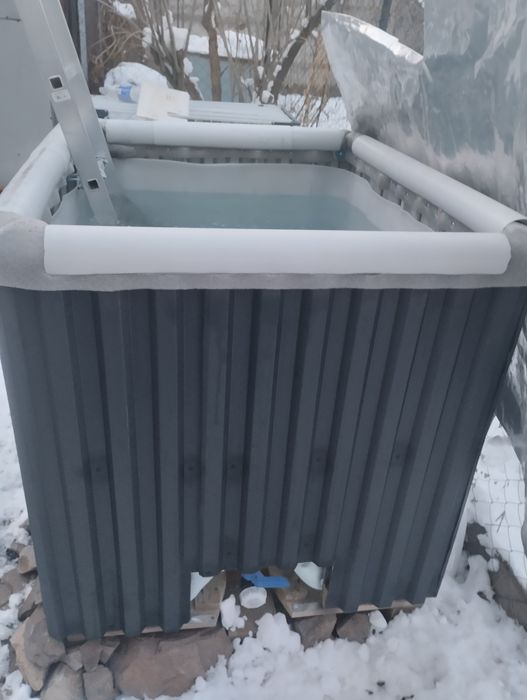 Ёмкость купель для бани.