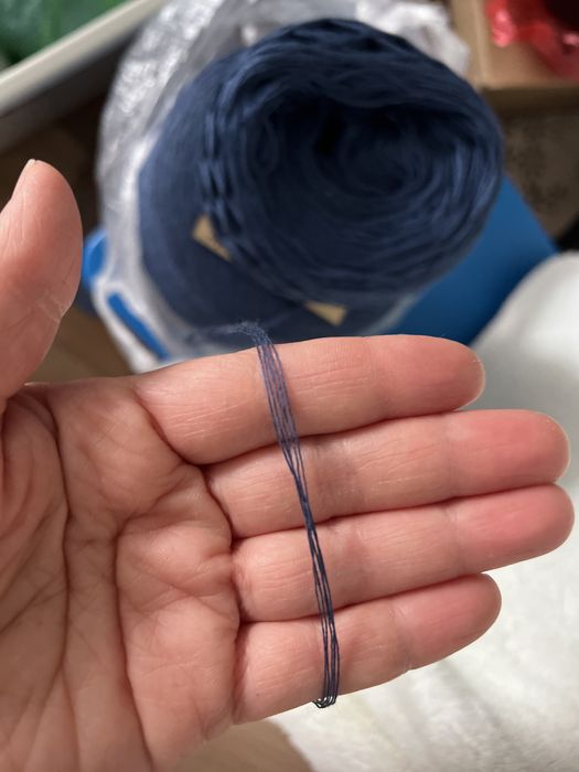 Продается пряжа 100% хлопок