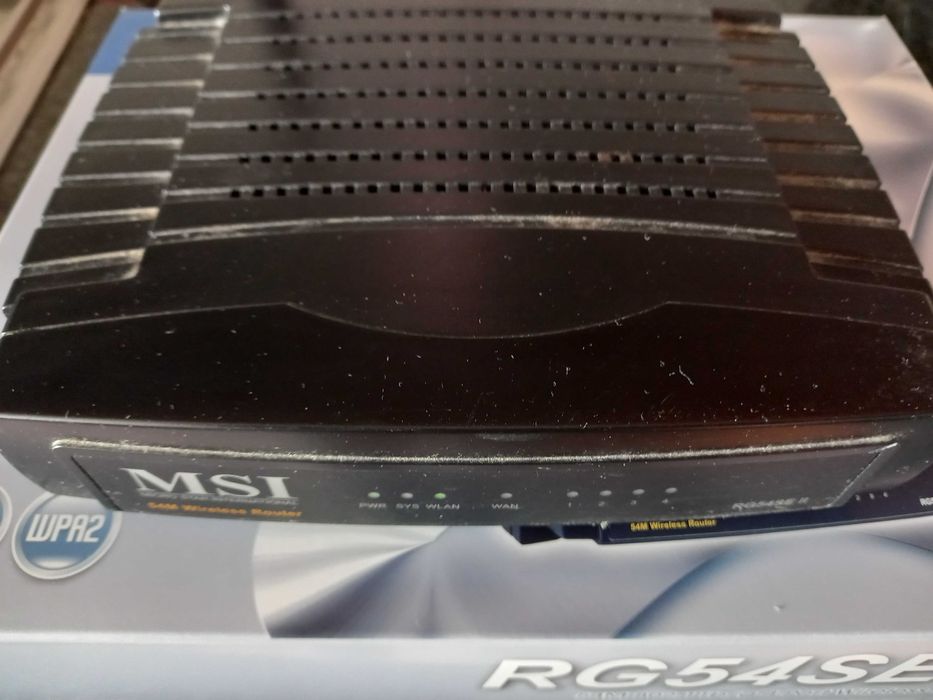 Безжичен рутер MSI за 25 лв.