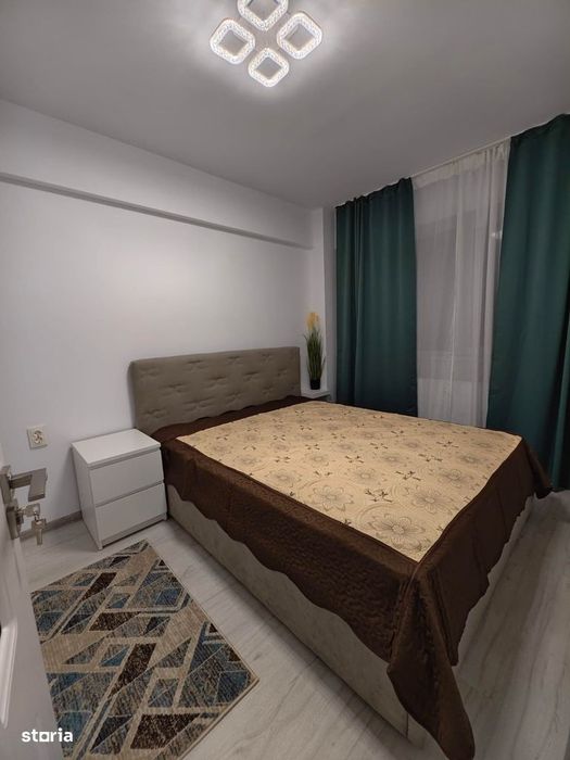 Apartament 2 camere, mobilat, la parter