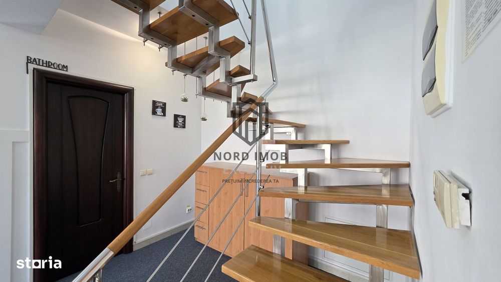 Duplex reprezentativ pentru birouri–4 camere | Recent renovat | 2 lo