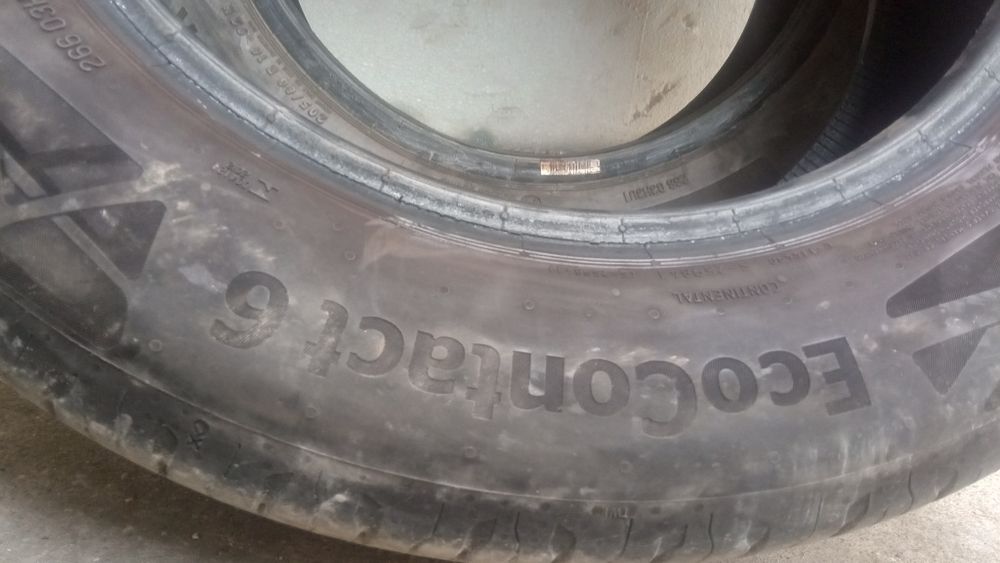 4 броя летни гуми Continental Ecocontact6 - 205 60 R16 - DOT 1522