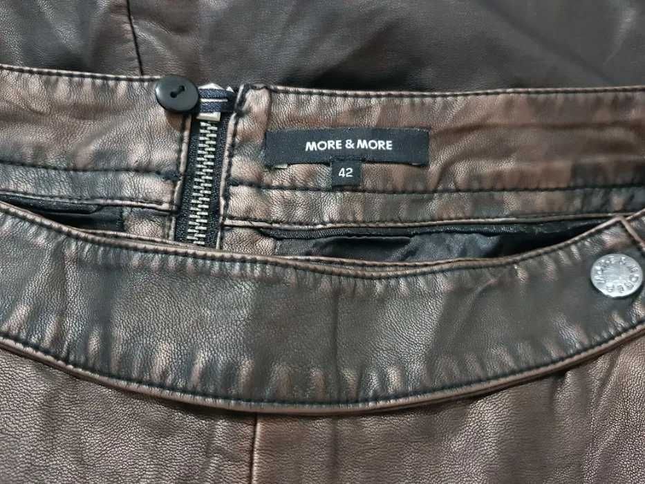 Fusta piele eco More&More,marimea L,ca noua(defect)