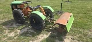 Tractor Articulat 4X4 Pascuali  cu Freza