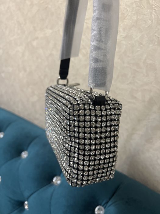 Крутая Сумка Ванг Wang со стразами