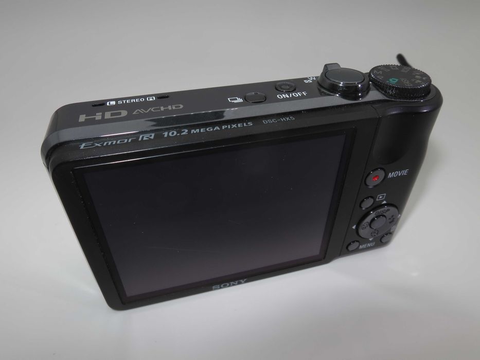 Sony Cyber-shot DSC HX5 ултра компактен цифров фотоапарат, дигиталн акамера като НОВА, пълен комплект, работи отлично