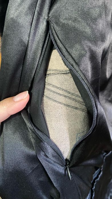 Шуба норковая черная