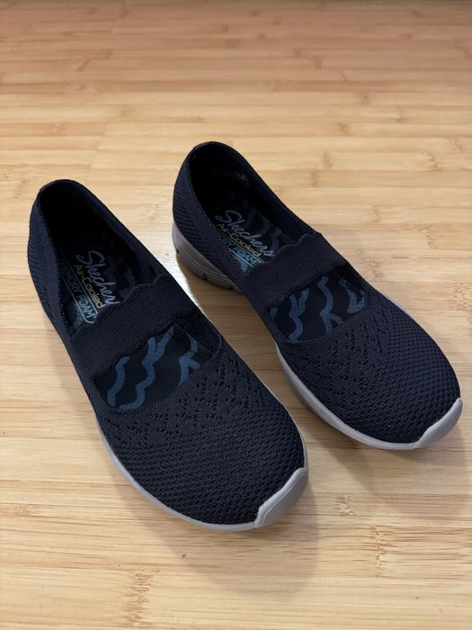 Adidasi balerini Skechers albastru