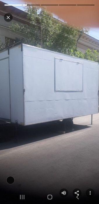 Фудтракт тиркама фургон 4м буйи 2.10м эни 2.5м