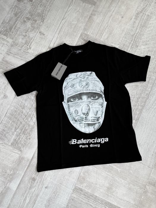 Tricou Balenciaga Amiri Cagula off white
