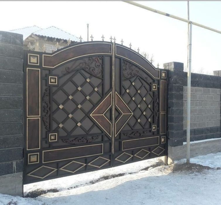 Ворота заборы под ключ Павлодар