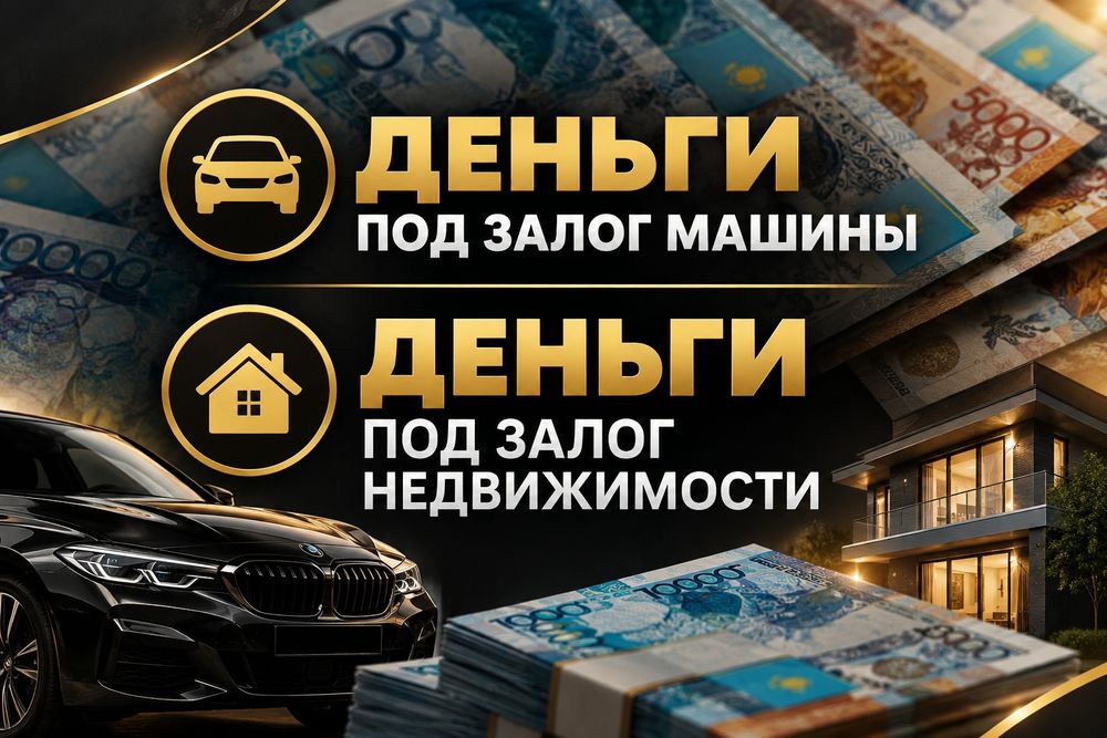 Деньги под залог авто