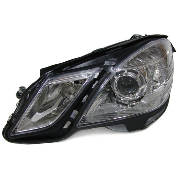 Far Mercedes Clasa E (W212) Sedan/Combi 09.2009-02.2013 partea stanga/dreapta, tip bec H7+H7, reglare electrica, cu motoras 20-12098-05-2