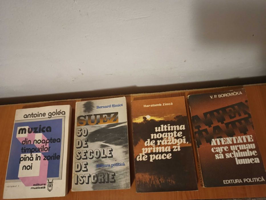 22 Carti cu tema Istorie/Razboi/Politica,Muzica/-colectie