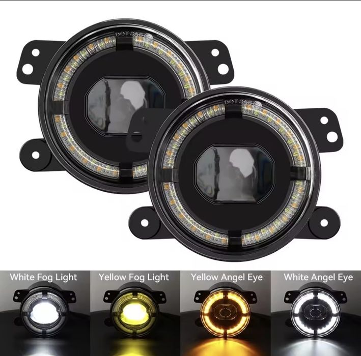 Халогени за мъгла с дневни -4 инча