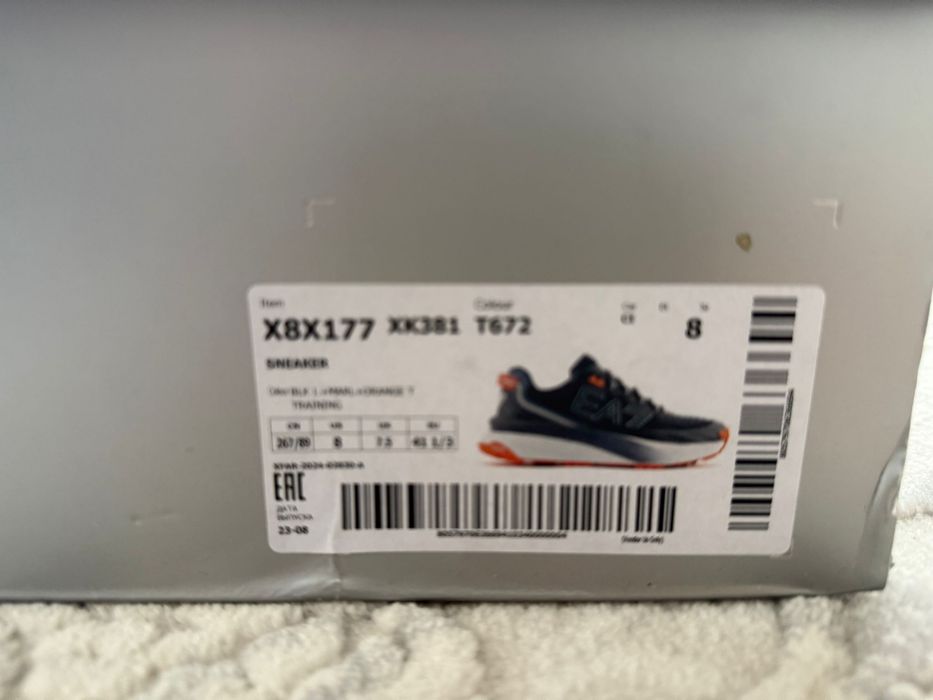 Sneakersi EA7 Noi Originali