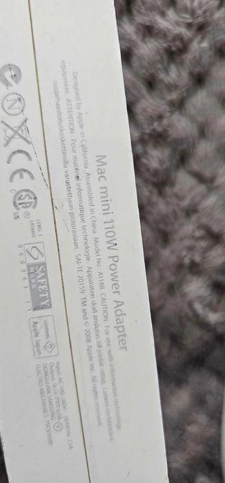 Incarcator A1188 pentru Apple Mac mini A1283 - 110W