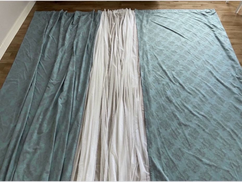 Шторы и тюль 2 вида: эффект дыма и сетка