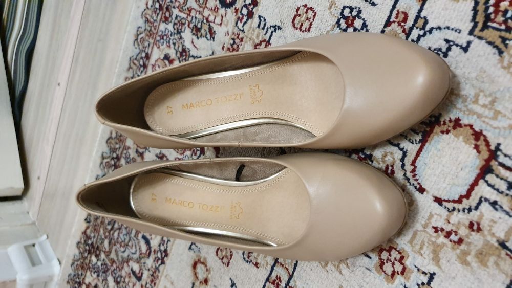 Туфли кожа светлые