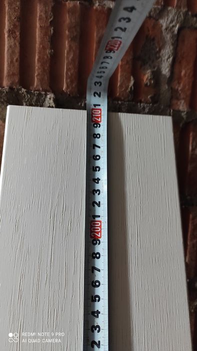 Доборная доска белая