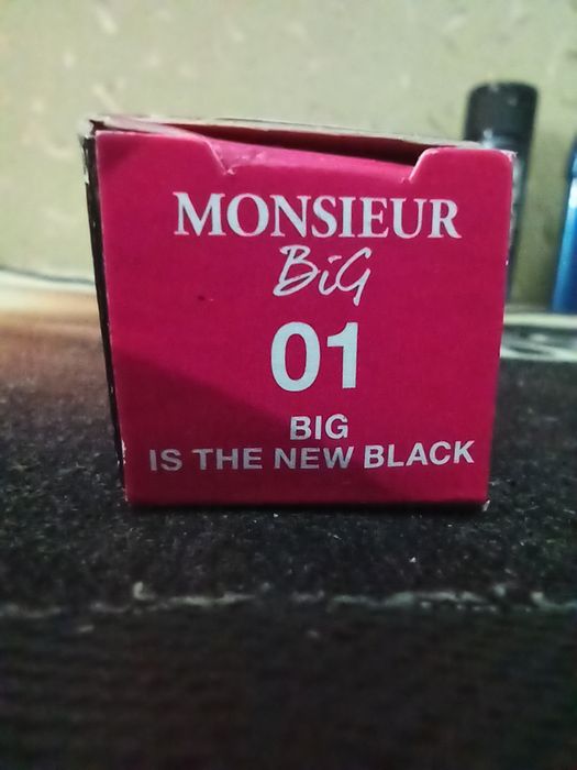 Тушь Lancome Monsieur Придающая мега объем тон 1 черный.Tester.