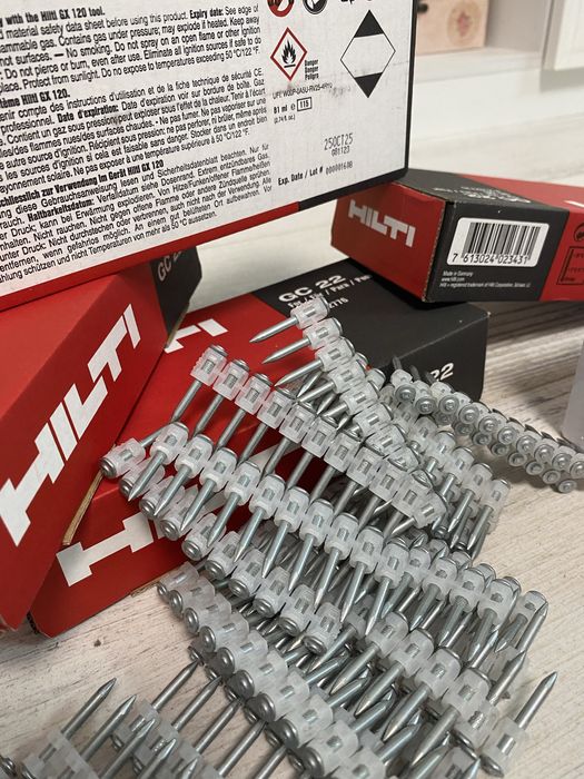 1000 cuie pistol hilti gx3 sau gx120