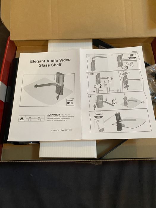 Полка стеклянная