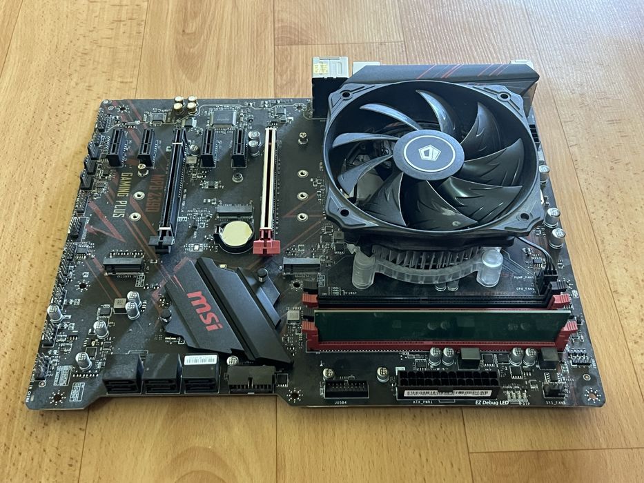 MSI MPG Z390 Gaming Plus + Intel i3-9100 + 8GB DDR4 RAM комплект