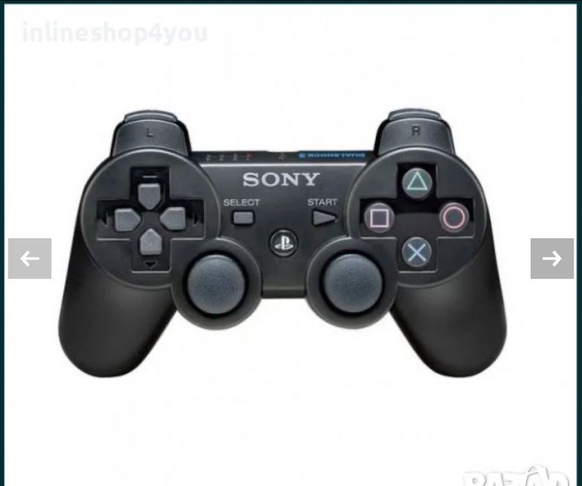 Нов Смарт Безж. Джойстик за PS3 с Геймпад