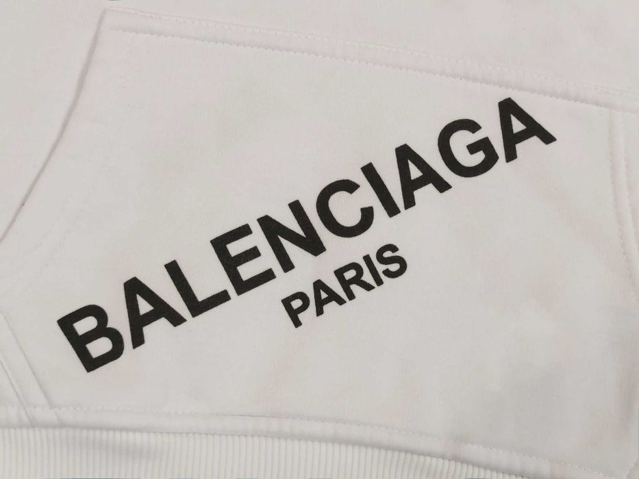 Hanorac Balenciaga - Bootleg White All Over