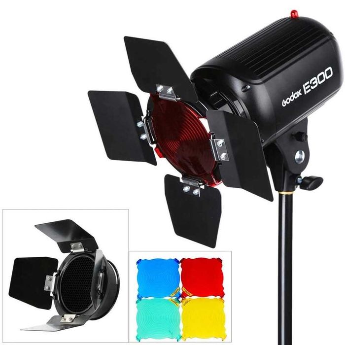 Kit Blitz Studio 300W Godox E300-D