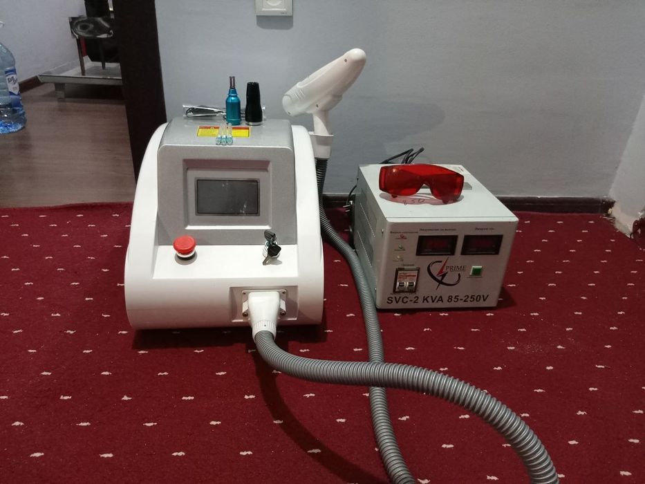 Nd YAG lazer apparati