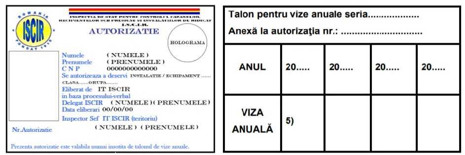 Talon ISCIR - Prelungirea valabilitatii autorizatiei